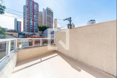 Varanda do Quarto 1 de apartamento à venda com 2 quartos, 52m² em Vila Assunção, Santo André