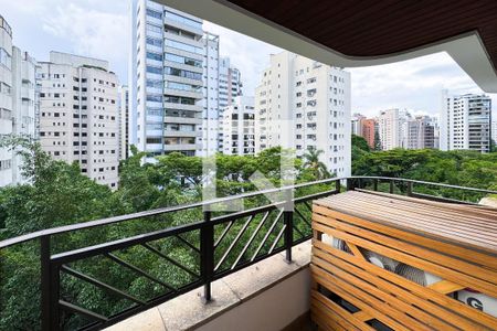 Sacada de apartamento para alugar com 3 quartos, 156m² em Vila Nova Conceição, São Paulo