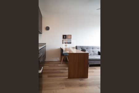 Sala / Cozinha de kitnet/studio à venda com 1 quarto, 28m² em Bela Vista, São Paulo