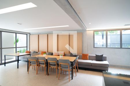 Studio para alugar com 28m², 1 quarto e sem vagaÁrea comum - Salão de Festas