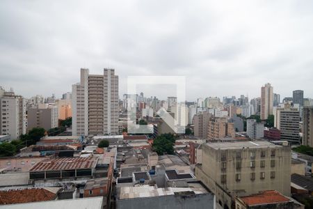 Sala / Cozinha - Vista de kitnet/studio à venda com 1 quarto, 28m² em Bela Vista, São Paulo