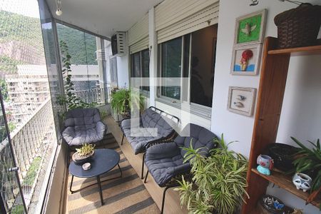 Varanda da Sala de apartamento à venda com 2 quartos, 120m² em São Conrado, Rio de Janeiro