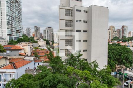 Vista da sala de apartamento à venda com 2 quartos, 86m² em Vila Mariana, São Paulo