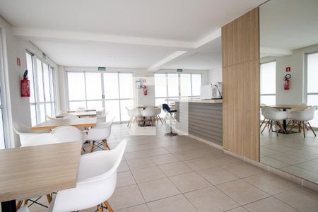Apartamento para alugar com 41m², 2 quartos e 1 vagaÁrea comum - Salão de festas
