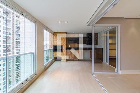 Varanda de apartamento à venda com 4 quartos, 161m² em Campo Belo, São Paulo