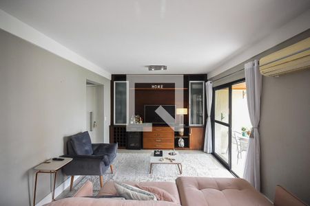 Sala de apartamento para alugar com 3 quartos, 135m² em Vila Andrade, São Paulo