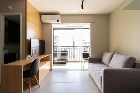 Sala de apartamento para alugar com 1 quarto, 29m² em Vila Mariana, São Paulo