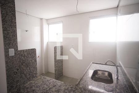 Cozinha de apartamento para alugar com 2 quartos, 55m² em Santa Mônica, Belo Horizonte