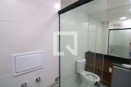 Banheiro  de apartamento para alugar com 1 quarto, 26m² em Jardim Independência, São Paulo