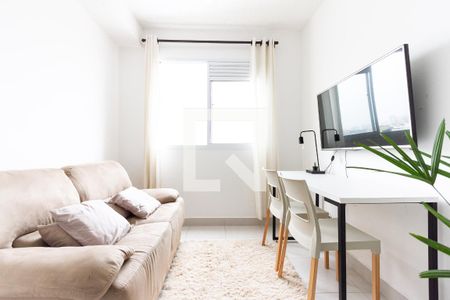 Sala/Cozinha de apartamento à venda com 1 quarto, 27m² em Barra Funda, São Paulo
