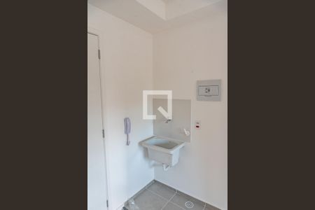 Sala/cozinha de apartamento à venda com 1 quarto, 26m² em Liberdade, São Paulo