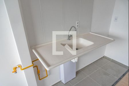 Sala/cozinha de apartamento à venda com 1 quarto, 26m² em Liberdade, São Paulo