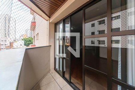 Varanda da Sala de apartamento para alugar com 3 quartos, 182m² em Vila Bastos, Santo André