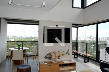 Sala de apartamento à venda com 1 quarto, 89m² em Cerqueira César, São Paulo