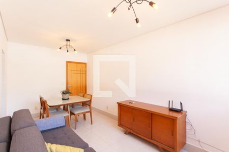 Sala de apartamento para alugar com 2 quartos, 51m² em Santa Branca, Belo Horizonte