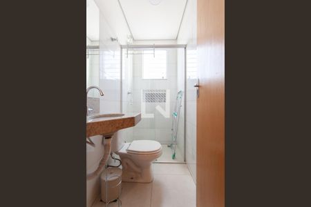 Banheiro da Suíte de apartamento para alugar com 2 quartos, 51m² em Santa Branca, Belo Horizonte
