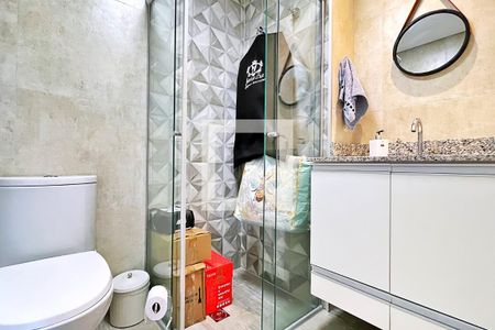 Apartamento à venda com 122m², 3 quartos e 2 vagasBanheiro da Suíte 1