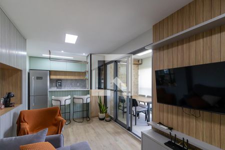 Sala de apartamento para alugar com 2 quartos, 67m² em Jardim Brasil, Campinas
