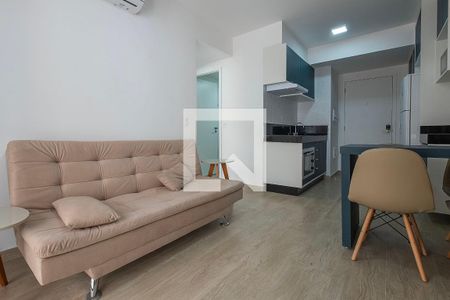 Sala/Cozinha de apartamento para alugar com 2 quartos, 55m² em Pinheiros, São Paulo