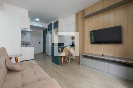 Sala/Cozinha de apartamento para alugar com 2 quartos, 55m² em Pinheiros, São Paulo