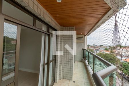 Varanda Sala de Estar  de apartamento para alugar com 3 quartos, 150m² em Nova Campinas, Campinas