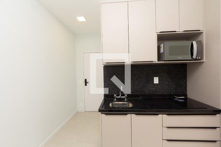 Sala/Cozinha de apartamento para alugar com 1 quarto, 38m² em Indianópolis, São Paulo