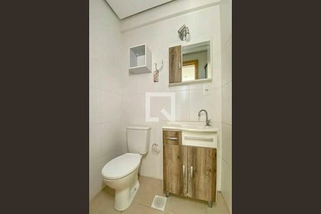 Suíte - Banheiro de apartamento à venda com 2 quartos, 63m² em Feitoria, São Leopoldo