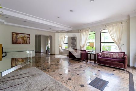 Apartamento à venda com 340m², 5 quartos e 4 vagas Apartamento à venda com 340m², 5 quartos e 4 vagasHall social