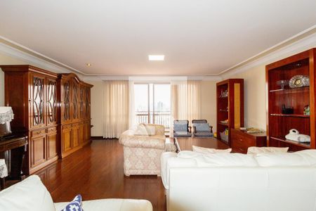 Sala de Estar de apartamento à venda com 5 quartos, 340m² em Vila Regente Feijó, São Paulo