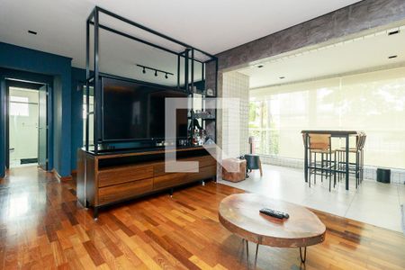 Sala de apartamento à venda com 3 quartos, 116m² em Cidade Monções, São Paulo