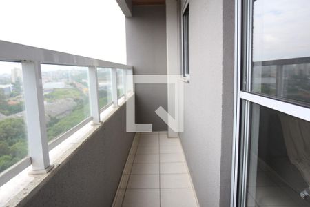 Varanda da Sala de apartamento para alugar com 2 quartos, 52m² em Vila Metalurgica, São Paulo