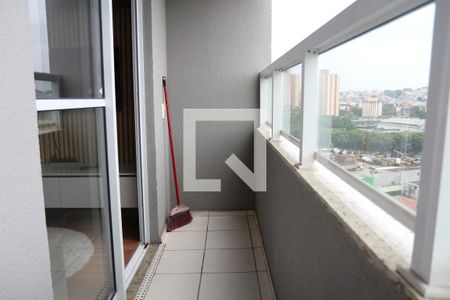 Varanda da Sala de apartamento para alugar com 2 quartos, 52m² em Vila Metalurgica, São Paulo