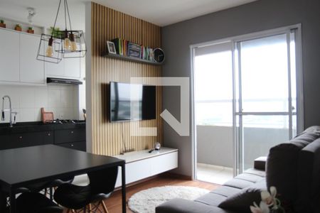 Sala de apartamento para alugar com 2 quartos, 52m² em Vila Metalurgica, São Paulo