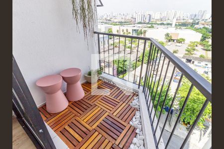 Varanda de apartamento à venda com 2 quartos, 60m² em Parque da Mooca, São Paulo