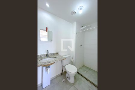 Banheiro da Suíte de apartamento para alugar com 1 quarto, 25m² em Brás, São Paulo