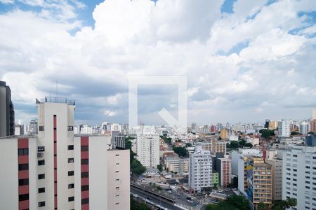 Varanda - Vista de kitnet/studio para alugar com 1 quarto, 21m² em Bela Vista, São Paulo