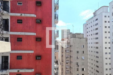 Quarto 1 - Vista  de apartamento para alugar com 2 quartos, 110m² em Gonzaga, Santos