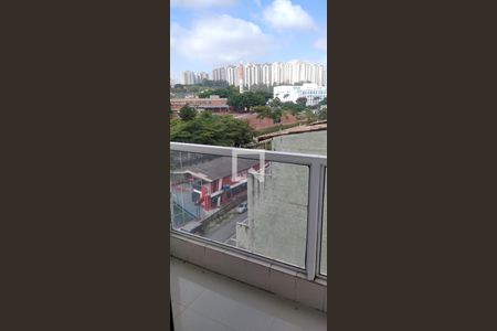 Vista da Sacada de apartamento para alugar com 2 quartos, 52m² em Parque Assuncao, Taboão da Serra