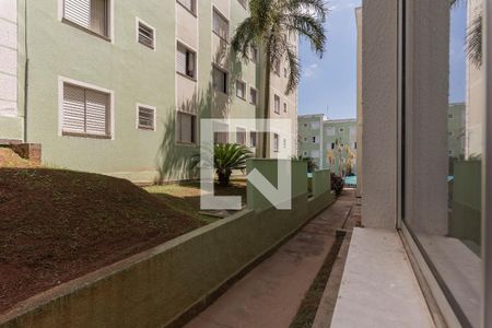 Vista da Sala de apartamento para alugar com 2 quartos, 48m² em Vila Carminha, Campinas