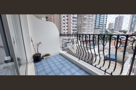 Varanda sala de apartamento à venda com 3 quartos, 130m² em Jardim, Santo André