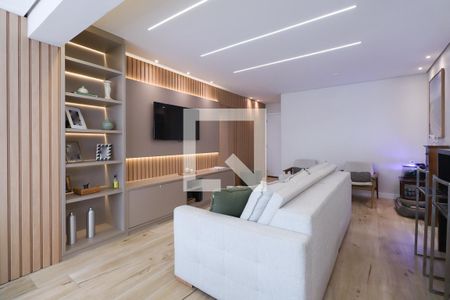 Sala de apartamento à venda com 3 quartos, 103m² em Centro, Santo André