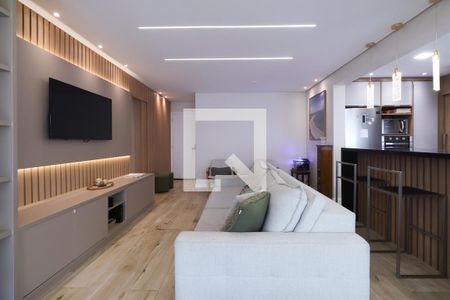 Sala de apartamento à venda com 3 quartos, 103m² em Centro, Santo André