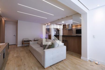 Sala de apartamento à venda com 3 quartos, 103m² em Centro, Santo André