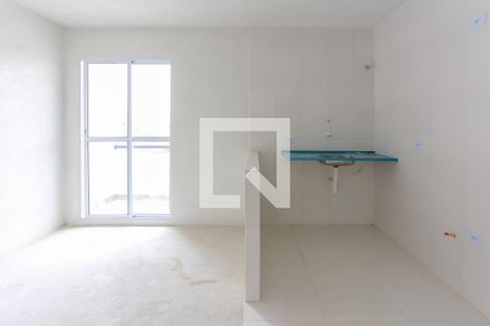 Sala/Cozinha de apartamento à venda com 2 quartos, 42m² em Vila Adalgisa, São Paulo