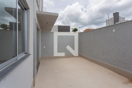 Varanda de apartamento à venda com 2 quartos, 92m² em Esplanada, Belo Horizonte
