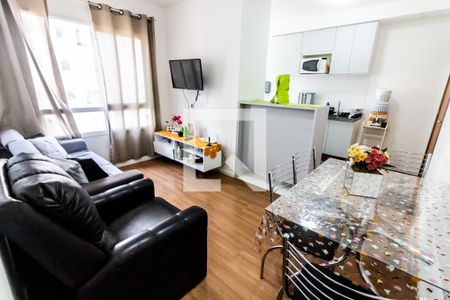 Sala de apartamento para alugar com 2 quartos, 44m² em Jardim Boa Vista (zona Oeste), São Paulo