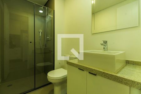 Banheiro de kitnet/studio para alugar com 1 quarto, 35m² em Cidade Mãe do Céu, São Paulo