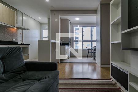 Sala de apartamento para alugar com 1 quarto, 43m² em Loteamento Mogilar, Mogi das Cruzes