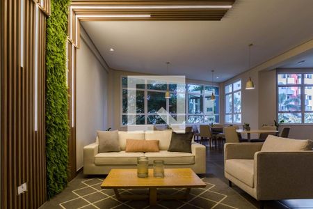 Apartamento para alugar com 43m², 1 quarto e 1 vaga Apartamento para alugar com 43m², 1 quarto e 1 vagaÁrea Comum - Churrasqueira