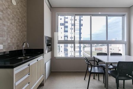 Varanda Gourmet de apartamento para alugar com 1 quarto, 43m² em Loteamento Mogilar, Mogi das Cruzes